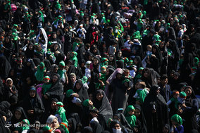 محفل باشکوه شیرخوارگان حسینی در حرم مطهر رضوی