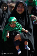 محفل باشکوه شیرخوارگان حسینی در حرم مطهر رضوی
