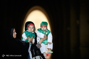 مراسم شیرخوارگان حسینی در مصلای تهران