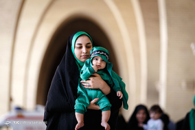 مراسم شیرخوارگان حسینی در مصلای تهران