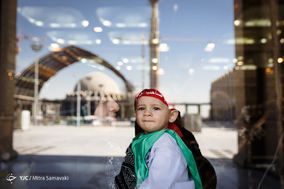 مراسم شیرخوارگان حسینی در مصلای تهران