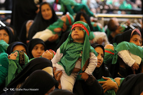 مراسم شیرخوارگان حسینی در حرم شاهچراغ(ع)_شیراز