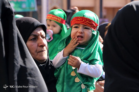 مراسم شیرخوارگان حسینی در حرم شاهچراغ(ع)_شیراز