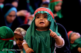 مراسم شیرخوارگان حسینی در حرم شاهچراغ(ع)_شیراز