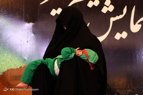مراسم شیرخوارگان حسینی در حرم شاهچراغ(ع)_شیراز