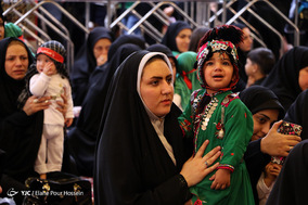مراسم شیرخوارگان حسینی در حرم شاهچراغ(ع)_شیراز
