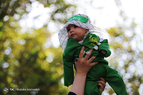 مراسم شیرخوارگان حسینی در مصلای تهران(2)
