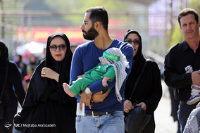 مراسم شیرخوارگان حسینی در مصلای تهران(2)