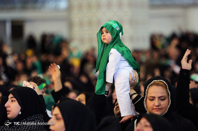مراسم شیرخوارگان حسینی در مصلای تهران(2)