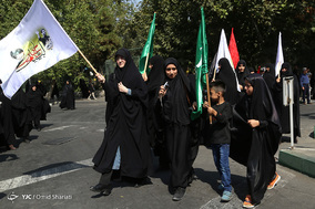راهپیمایی ضدآمریکایی نمازگزاران جمعه تهران