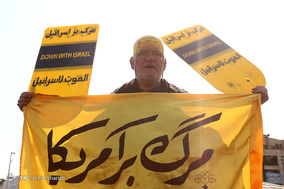 راهپیمایی ضدآمریکایی نمازگزاران جمعه تهران