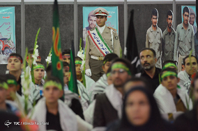 آیین نواختن زنگ دانش آموز شهید