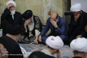مراسم ختم مرحوم آیت الله راستی کاشانی در قم