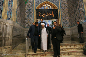 مراسم ختم مرحوم آیت الله راستی کاشانی در قم