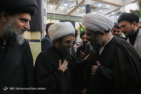 مراسم ختم مرحوم آیت الله راستی کاشانی در قم