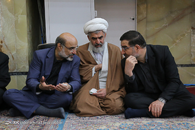 مراسم ختم مرحوم آیت الله راستی کاشانی در قم