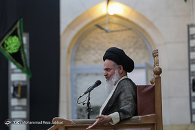 مراسم ختم مرحوم آیت الله راستی کاشانی در قم