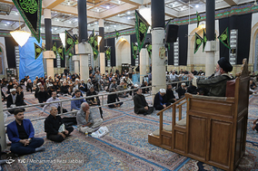 مراسم ختم مرحوم آیت الله راستی کاشانی در قم