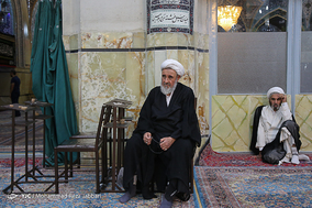 مراسم ختم مرحوم آیت الله راستی کاشانی در قم