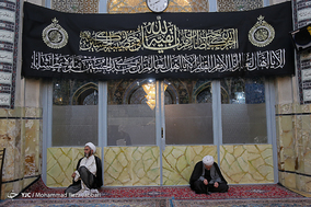 مراسم ختم مرحوم آیت الله راستی کاشانی در قم