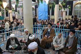 مراسم ختم مرحوم آیت الله راستی کاشانی در قم