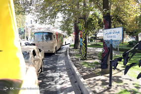 بازسازی کاروان اعزام رزمندگان به جبهه های حق علیه باطل
