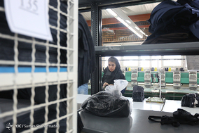 کارخانه ی تولید شلوار جین