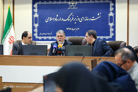 اولین نشست خبری وزیر فرهنگ و ارشاد اسلامی