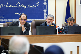 اولین نشست خبری وزیر فرهنگ و ارشاد اسلامی