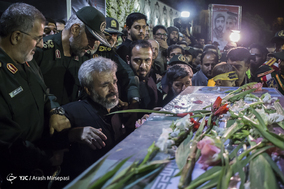 بازگشت پیکر شهید حججی به ایران