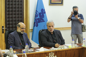 دیدار معاون توسعه روستایی و مناطق محروم ریاست‌جمهوری با رئیس صدا و سیما