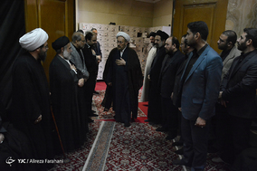 مراسم ختم مرحوم آیت الله راستی کاشانی