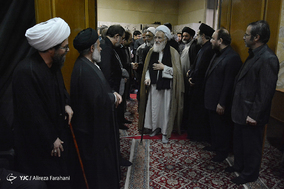 مراسم ختم مرحوم آیت الله راستی کاشانی