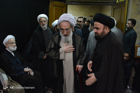 مراسم ختم مرحوم آیت الله راستی کاشانی