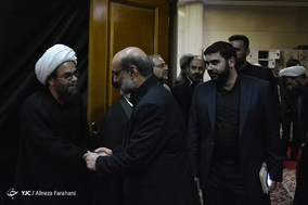 مراسم ختم مرحوم آیت الله راستی کاشانی