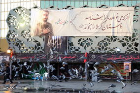مراسم تشییع پیکر مطهر شهید محسن حججی