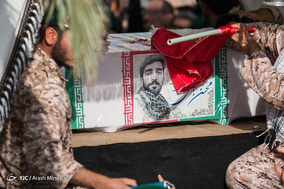 مراسم تشییع پیکر مطهر شهید محسن حججی - 2