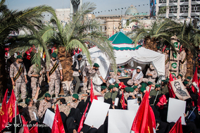 مراسم تشییع پیکر مطهر شهید محسن حججی - 2