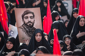 مراسم تشییع پیکر مطهر شهید محسن حججی - 2