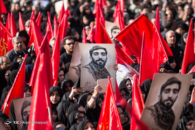 مراسم تشییع پیکر مطهر شهید محسن حججی - 2