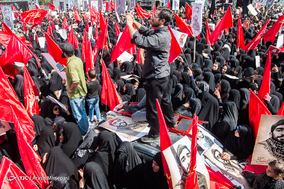 مراسم تشییع پیکر مطهر شهید محسن حججی - 2