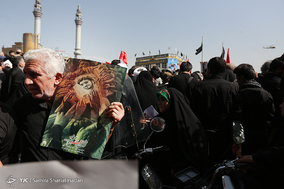 حواشی مراسم تشییع شهید حججی
