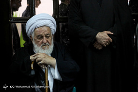 مراسم ترحیم عالم ربانی حضرت آیت الله غروی