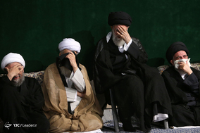 اولین شب مراسم عزاداری امام حسین (ع) در حسینه امام خمینی(ره)
