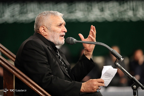 اولین شب مراسم عزاداری امام حسین (ع) در حسینه امام خمینی(ره)