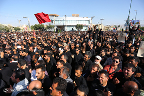 مراسم تشییع پیکر شهید حججی در نجف آباد