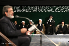 دومین شب مراسم عزاداری حضرت اباعبدالله الحسین در حسینیه امام خمینی (ره)