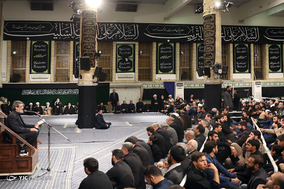 دومین شب مراسم عزاداری حضرت اباعبدالله الحسین در حسینیه امام خمینی (ره)