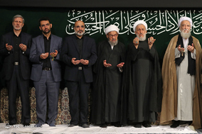 دومین شب مراسم عزاداری حضرت اباعبدالله الحسین در حسینیه امام خمینی (ره)