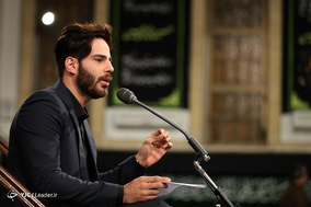 مراسم عزاداری شب تاسوعای حسینی در حسینه امام خمینی(ره)